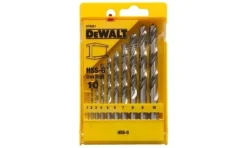 Jogo de 10 Brocas Para Metal HSS-G 1 - 10mm Dewalt DT5921-QZ