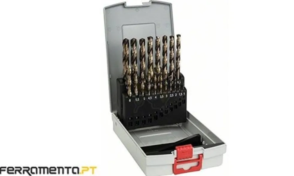Jogo de 19 Brocas para Metal ProBox HSS-Co Bosch 2608587014