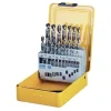 Jogo de 19 Brocas P/ Metal HSS-G 1 - 10mm Dewalt DT5923-QZ