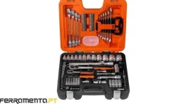 Jogo de chave de caixa 1/4" e 1/2" Bahco S910