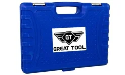 Jogo de Chave de Caixa 108 Peças Great Tool GTFMCF108CV