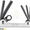 Jogo de Chaves Allen Retráteis 7Pcs Teng Tools 1471MMA