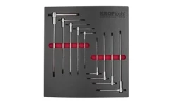 Jogo de Chaves Allen Torx T10-50 Cabo em “T” Kroftools 234800