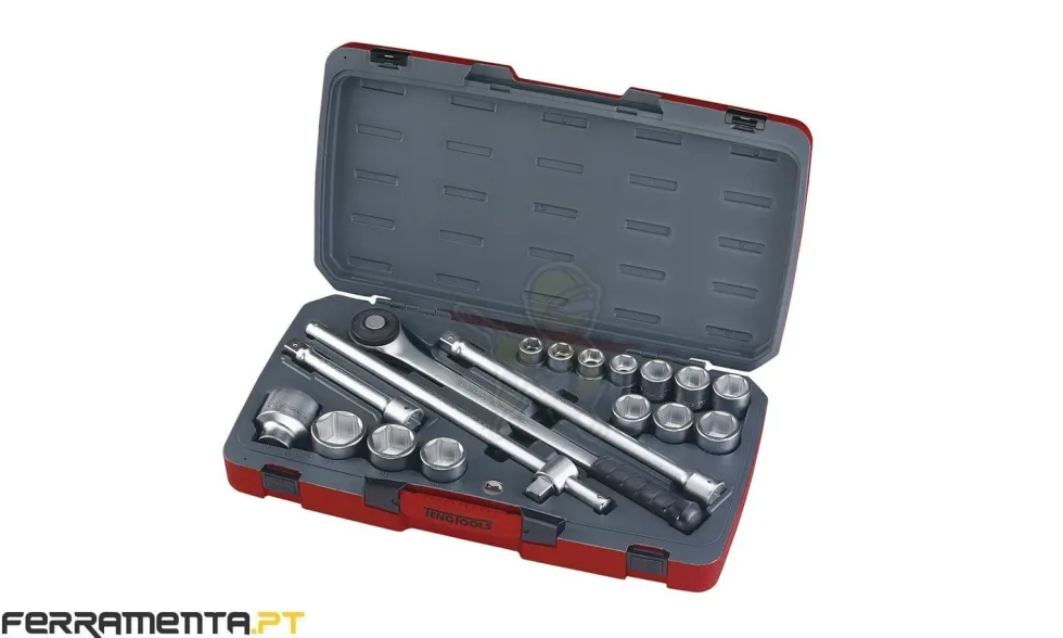 Jogo De Chaves Caixa Teng Tools T3418-6 3/4"
