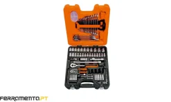 Jogo de Chaves de Caixa 1/4" e 1/2" Bahco S108