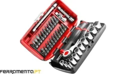 Jogo de Chaves de Caixa e Bits 1/4" 38Pcs Facom R.360NANO