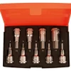 Jogo de Chaves de Caixa Macho 1/2" 9Pcs Bahco S9HEX