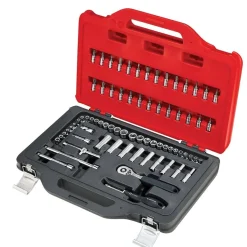 Jogo De Chaves De Caixa 1/4” 72 pcs Facom RL.151-EP72PB