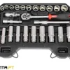 Jogo de Chaves de Caixa 3/8'' 29 Pcs Kroftools 2029