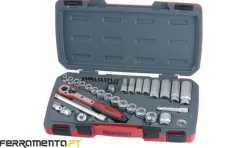Jogo de Chaves de Caixa 3/8" 39Pcs Teng Tools T3839