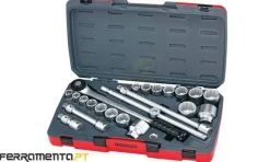 Jogo de Chaves de Caixa 3/4" 22Pcs Teng Tools T3422S