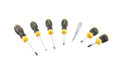 Jogo De 7 Chaves De Fendas Cushion Grip Stanley STHT16166-0