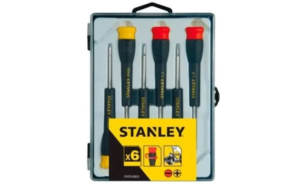 Jogo de Chaves de Precisão Fixas - 6 Pcs Stanley STHT0-62631