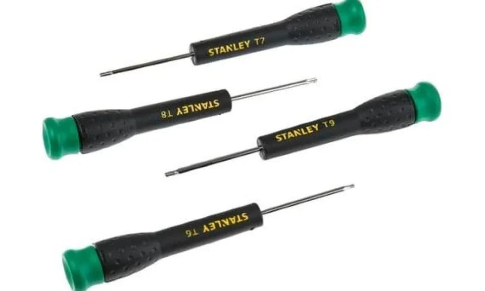 Jogo de Chaves de Precisão Torx Fixas - 4 Pcs Stanley STHT0-62630