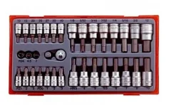 Jogo de Chaves 1/4" e 3/8" Teng Tools TTBS35