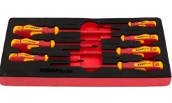 Jogo de Chaves Fenda e Philips Isoladas – 7 Pcs Kroftools 8599