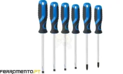 Jogo de Chaves Fenda/Phillips 7Pcs Brilliant Tools BT033007
