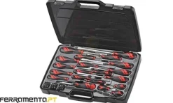 Jogo de Chaves Fenda/Phillips 53Pcs Teng Tools MD9053N