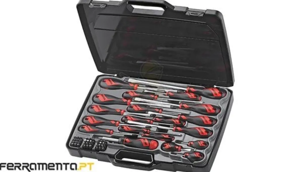 Jogo de Chaves Fenda/Phillips 53Pcs Teng Tools MD9053N