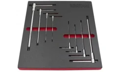 Jogo de Chaves Hexagonais em “T” 2-10mm Kroftools 234700