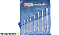 Jogo de Chaves Luneta em polegadas 8Pcs KS Tools 518.3100