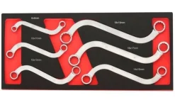 Jogo de Chaves Luneta em “S” – 6Pcs Kroftools 8594