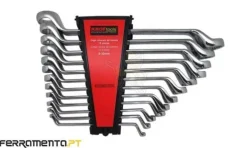 Jogo de Chaves Luneta 06-32mm 12Pcs Kroftools 110012