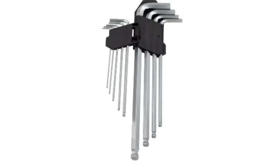 Jogo de 9 Chaves Umbrako Hexg Longa 1.5-10mm Kroftools 5516