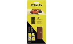 Jogo de Lixas G40-220 93x230mm Stanley STA31176-XJ