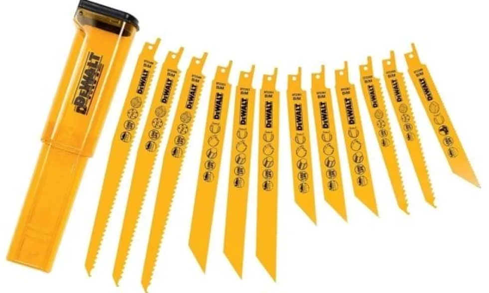 Jogo De 12 Lâminas De Serra Sabre 2x Dewalt DT2441L-QZ