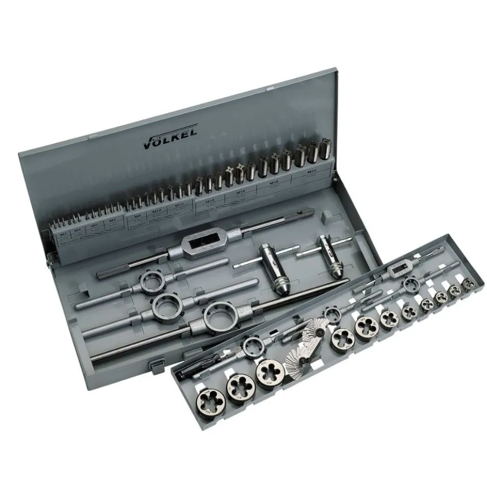 Jogo de Machos e Caçonetes M3 - M20 54Pcs Volkel 49201