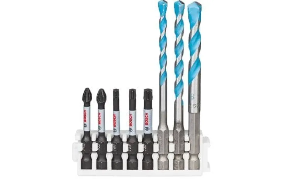 Jogo de Pontas de Aparafusar e Brocas Hexagonais 8 Unid. Bosch 260925C159