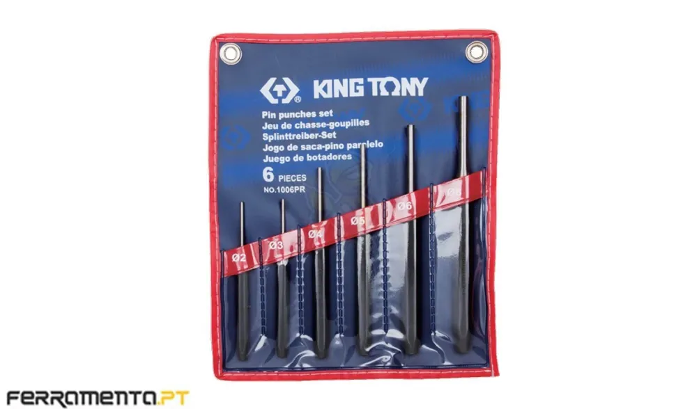 Jogo de Punção 6 PC King Tony 1006PR