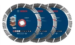 Jogo Discos de Diamante 230mm Multimaterial Bosch 061599760W