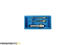 Jogo Escariador Extrator de Velas Encandescentes Kroftools 4443