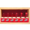 Jogo Fresas Tupia p/ Madeira FCT6-4 6pçs MacFer 059.0002