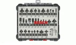Jogo Misto de Fresas 30 Pcs 6mm Bosch 2607017474