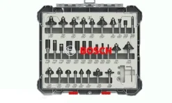 Jogo Misto de Fresas 30 Pcs 6mm Bosch 2607017475
