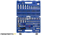 Jogo 96 Pcs 1/4" e 1/2" King Tony SC7596MR