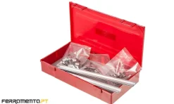 Jogo 32 Peças em Calha com Mola Teng Tools TTALU