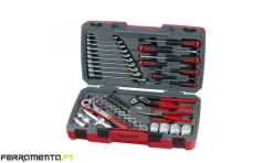 Jogo 68 Peças 1/2" Teng Tools T1268