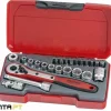 Jogo 22 Peças 1/4" Teng Tools T1422