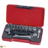 Jogo 23 Peças 1/4" Teng Tools T1423