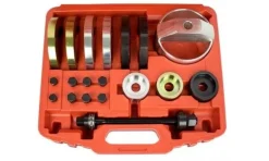 Jogo p/ Sacar Rolamentos 62/66/72mm – 19Pcs Kroftools 6313