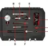 Jogo Regulação Bomba Diesel Kroftools 1506