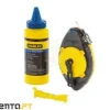 Jogo Traçar Power Winder 30m + Giz + Nível Stanley 0-47-465