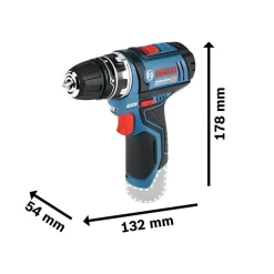 KIT Aparafusadora GSR 12-15 + Ferramentas manuais Bosch 060186810R