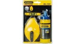Kit Bate Linha c/ Pó e Nível Stanley 0-47-443