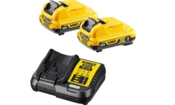 Kit 2 Baterias XR 12V - 3,0 Ah + Carregador DeWalt DCB113L2-QW