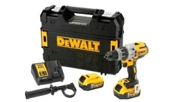 Kit Berbequim C/ Percussão 18V 5,0Ah + Lanterna Led XR 18V Dewalt CPROF531